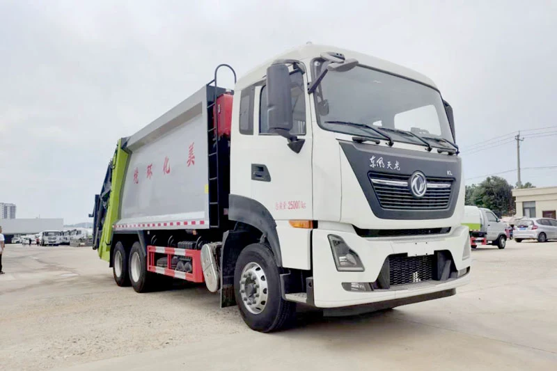 Dongfeng 18-Cubic Meter Compression Garbage Truck