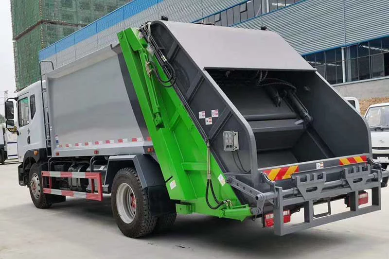 Dongfeng 10-Cubic Meter Compression Garbage Truck