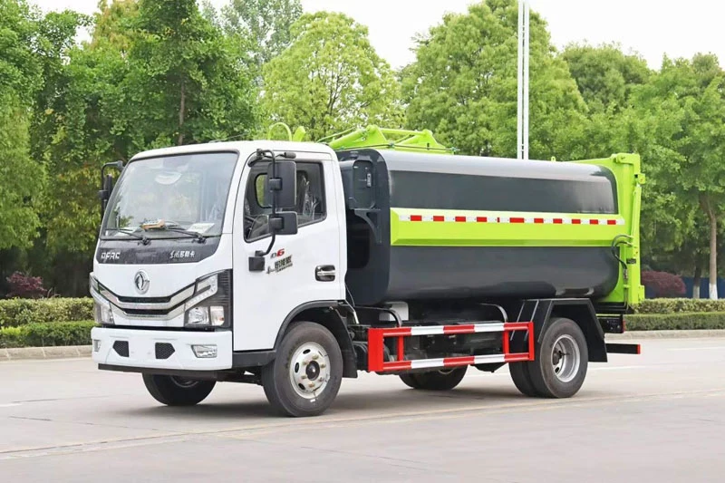 Dongfeng 6 cubic meter compression garbage truck