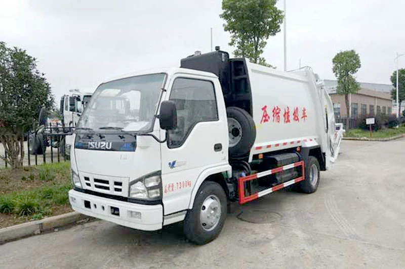 Isuzu 6-Cubic Meter Compression Garbage Truck