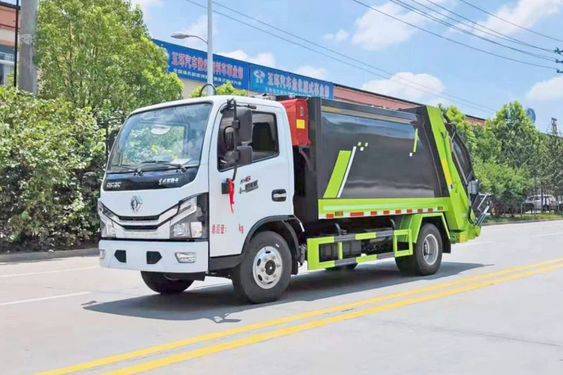 Dongfeng 3 Ton Compression Garbage Truck
